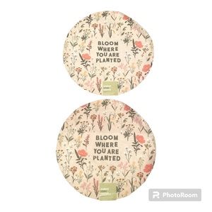 NWT Cottage Core Floral “Bloom Where You Are Planted” Kohls Placemats